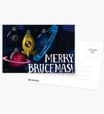 Merry Brucemas Card Postcards