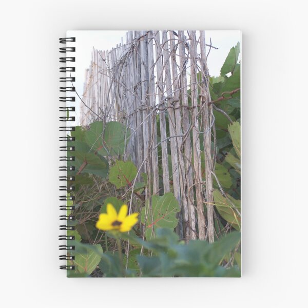 Item preview, Beach Fence With Flowers designed and sold by DianaTaylor/ JacksonDunes.
