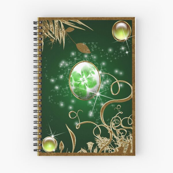Item preview, Fractal Foliage Gold Card Series # 1 designed and sold by Junior's Digital Designs.