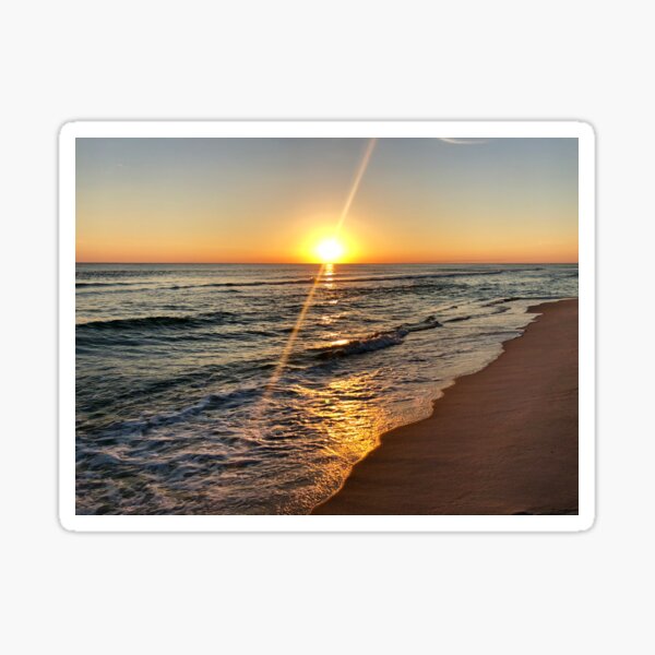 Florida Sunset, Panama City Beach, FL Sticker