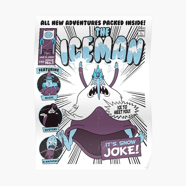 Ice King Comic Poster