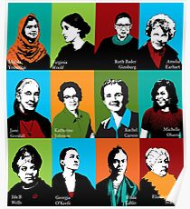 Feminist Icons Poster