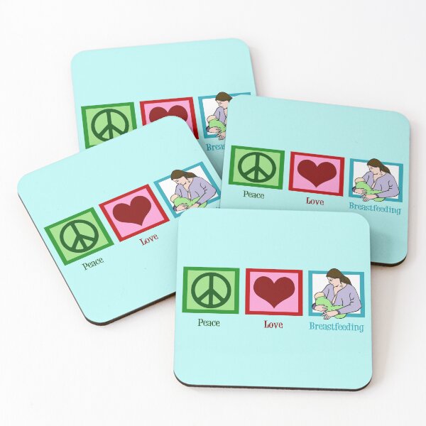 Item preview, Peace Love Breastfeeding designed and sold by Epic Love Designs.