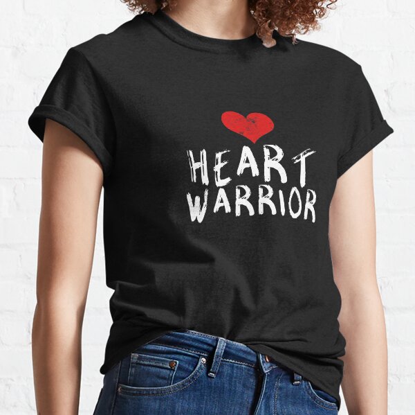 Camisa linda del superviviente de la cirugía del corazón de la recuperación de CHD del guerrero del corazón Camiseta clásica