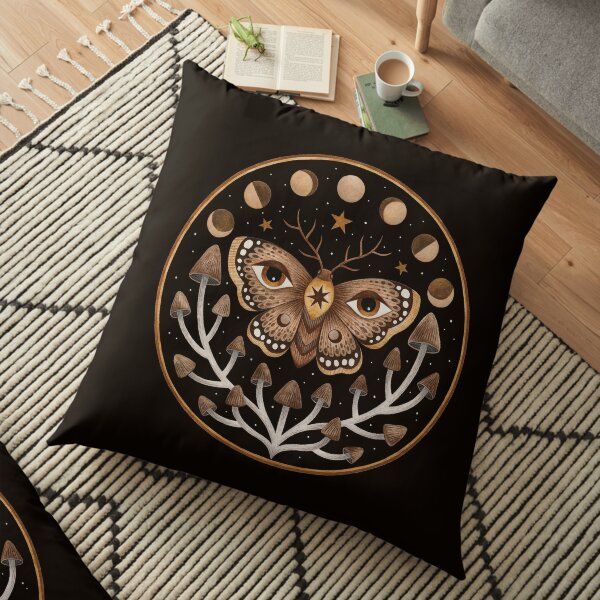 Des visions de la forêt Coussin de sol