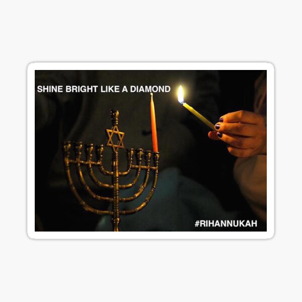 Rihappy Rihannukah Sticker