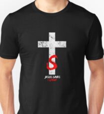 Cool Jesus Saves I Spend Christianity God Christian T-Shirt Unisex T-Shirt