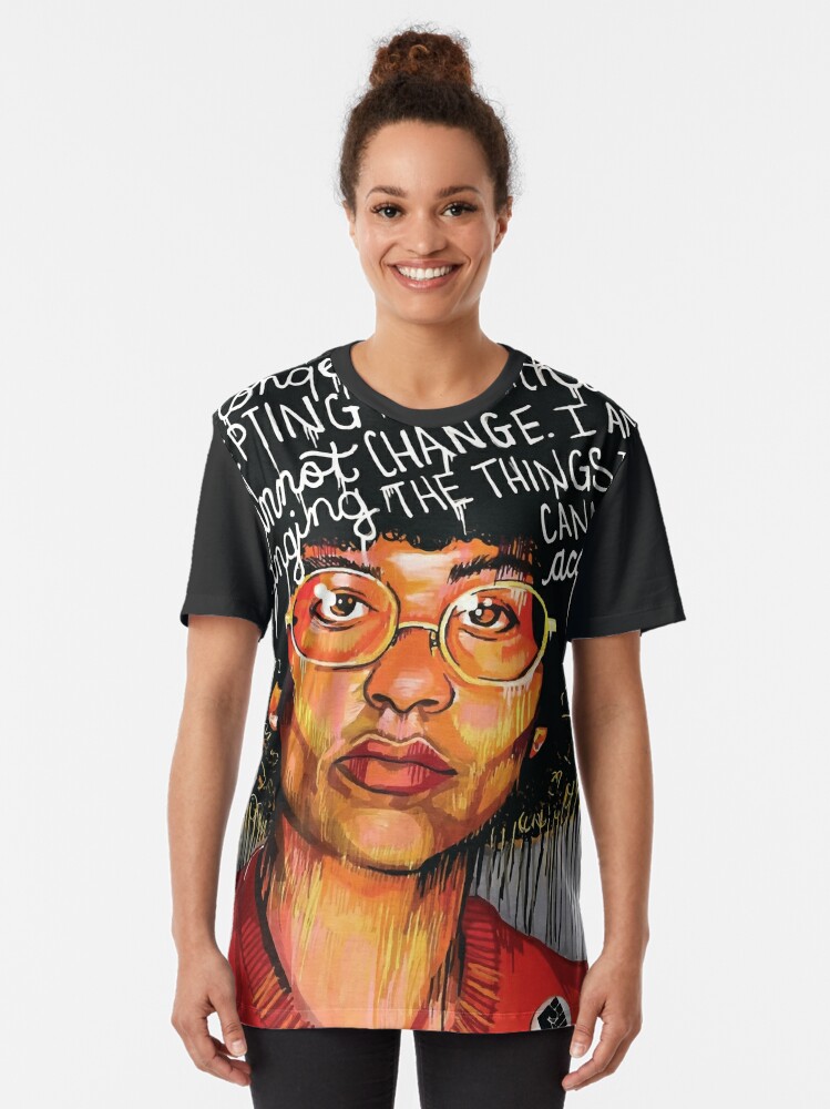 Angela Davis Graphic T-Shirt for Sale by snoopdoggydom