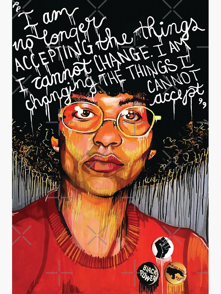 Angela Davis by snoopdoggydom
