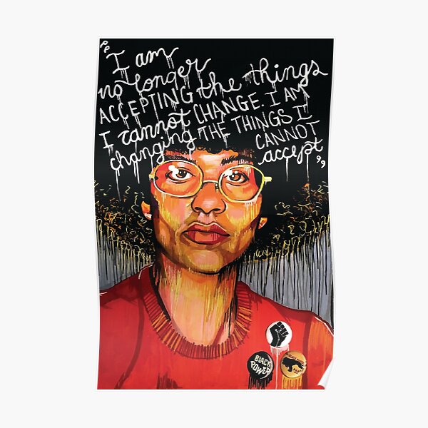 Angela Davis Poster