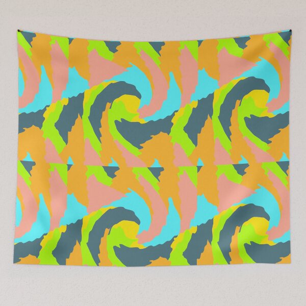 Item preview, colorful abstract pattern designed and sold by BiPasternak.
