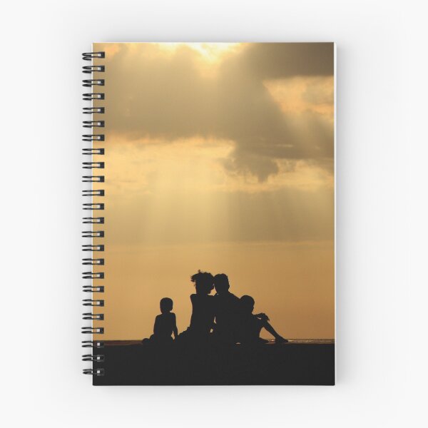 Item preview, Family Watching Sunset designed and sold by BGpix.