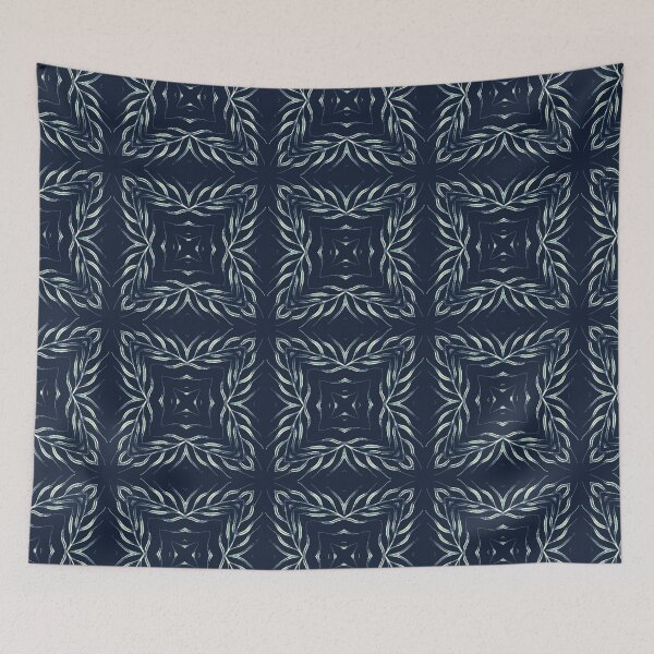 Item preview, Traditional Indigo Blue Hand Drawn Portugal designed and sold by Limolida.