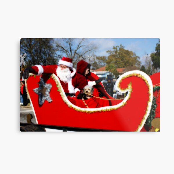 I Love A Christmas Prarade Metal Print