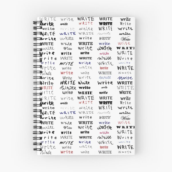 Item preview, WRITE designed and sold by April Jiru.