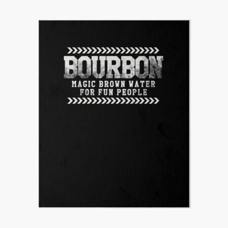 Item preview, Funny Bourbon Magic Brown Water For Fun People Drinking Tee designed and sold by LookTwice.