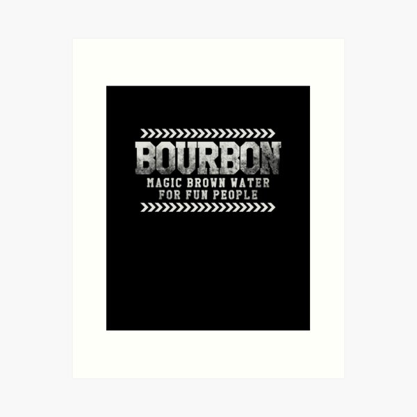 Item preview, Funny Bourbon Magic Brown Water For Fun People Drinking Tee designed and sold by LookTwice.