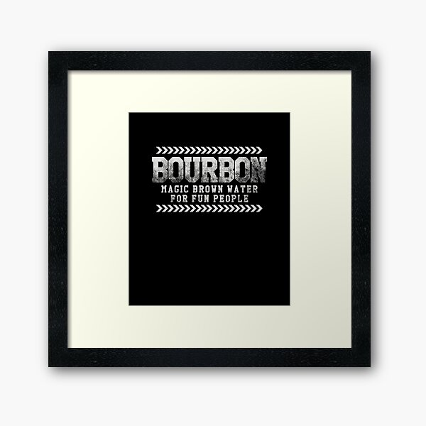 Item preview, Funny Bourbon Magic Brown Water For Fun People Drinking Tee designed and sold by LookTwice.