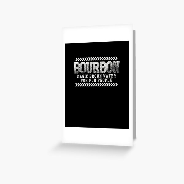 Item preview, Funny Bourbon Magic Brown Water For Fun People Drinking Tee designed and sold by LookTwice.