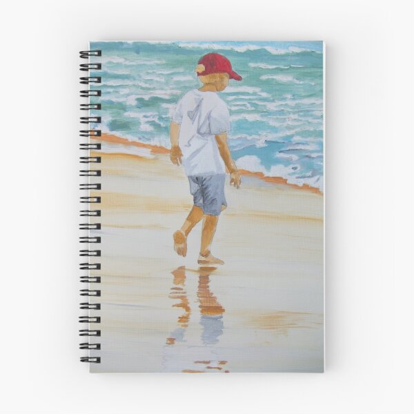 Item preview, Boy on the beach red cap designed and sold by susanbrown.