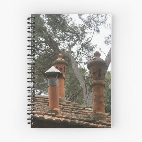 Aperçu de l'œuvre pretty collection of chimney pots, Isle of Porquerolles, France créée et vendue par BronReid.