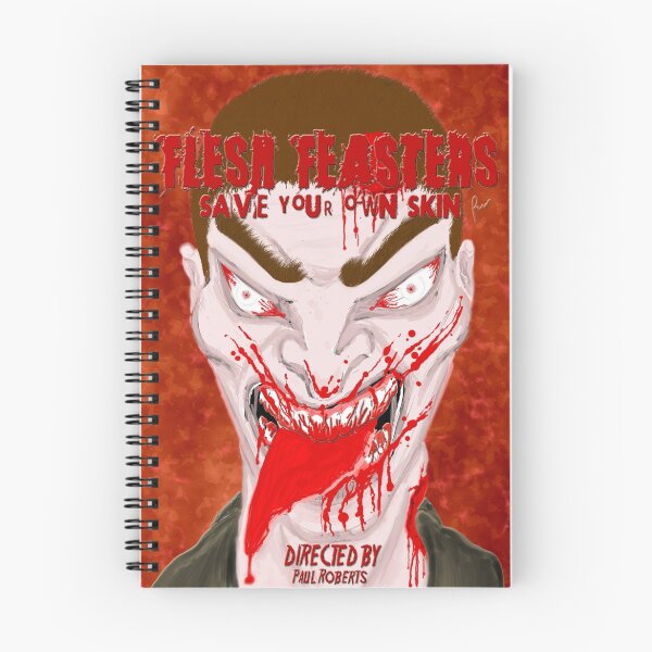 Item preview, Flesh Feasters movie poster designed and sold by stitchgrin.