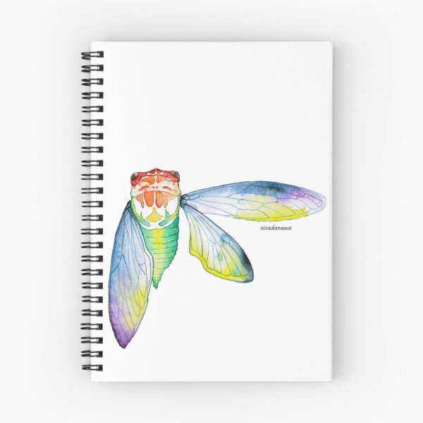 Item preview, Cicada watercolour designed and sold by cicadarama.