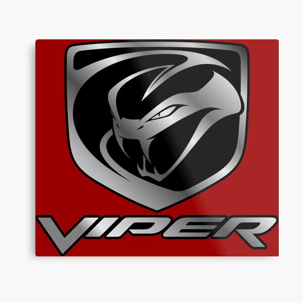 Serious Snake - Viper Metal Print