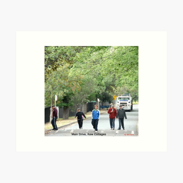 Main Drive, Kew Art Print