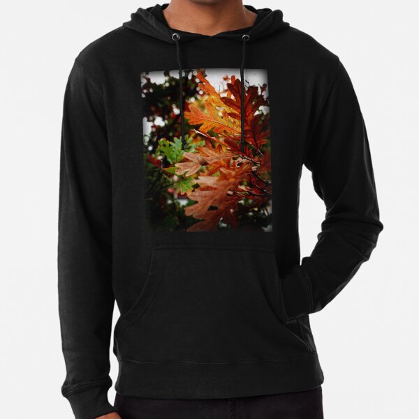 Oak Leaves In Autumn Lightweight Hoodie