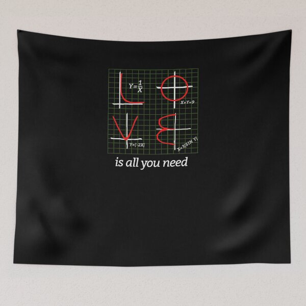 Item preview, Nerdy Love Is All You Need Math Mathematics Nerd Geek Shirt designed and sold by LookTwice.