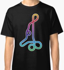 Rainbow Road Map Classic T-Shirt