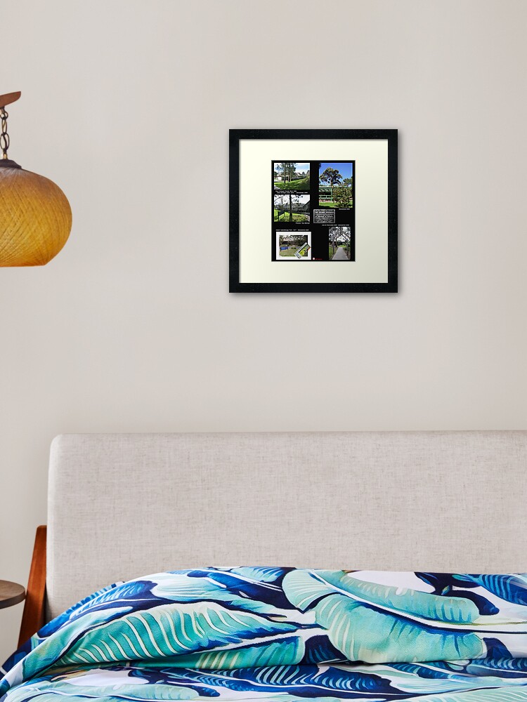 Thumbnail 1 of 7, Framed Art Print, Kew Cottages History. designed and sold by 4Kew.