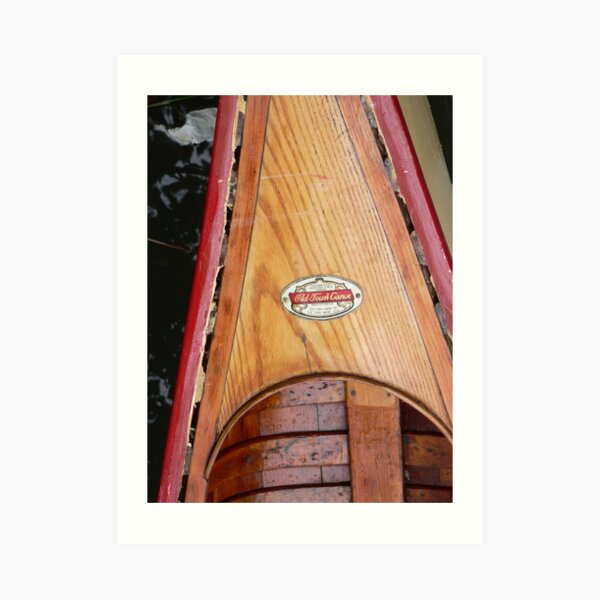 Old Town Canoe Art Print