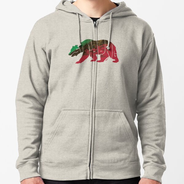 norcal zip up hoodie