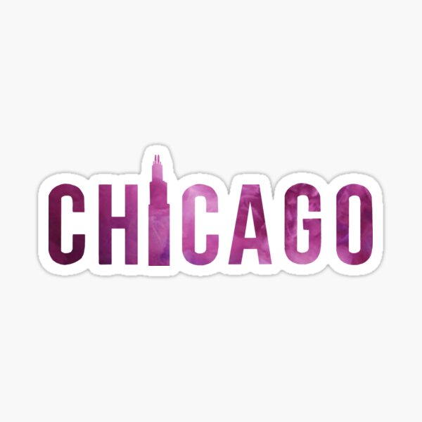 First And Forever - Chicago Sticker
