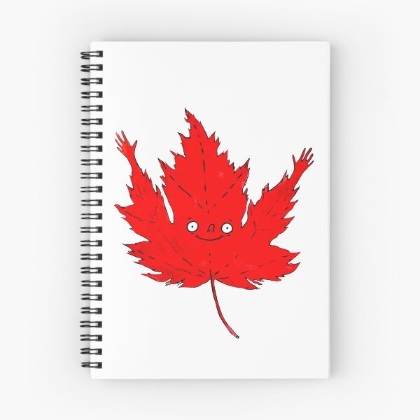 Item preview, Canada Day happy maple leaf designed and sold by HeidiBurton.