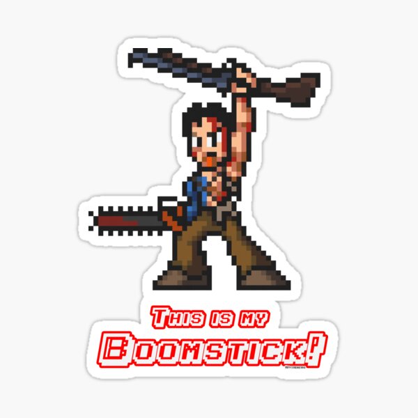 Aperçu de l'œuvre Ceci est mon Boomstick! créée et vendue par Alter Aspect.