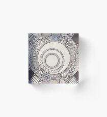 Crooked Gear Acrylic Block