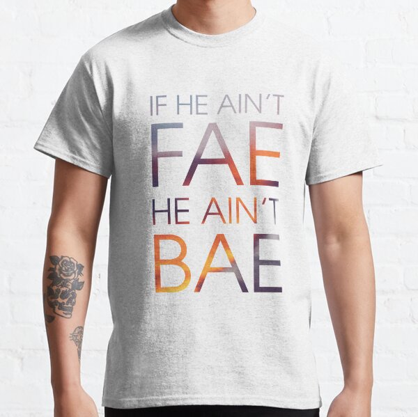 Fae Bae Fantasy Book Nerd Classic T-Shirt
