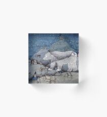 I Protect This Place II Acrylic Block