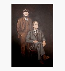 Dwight And Mose Painting Photographic Print