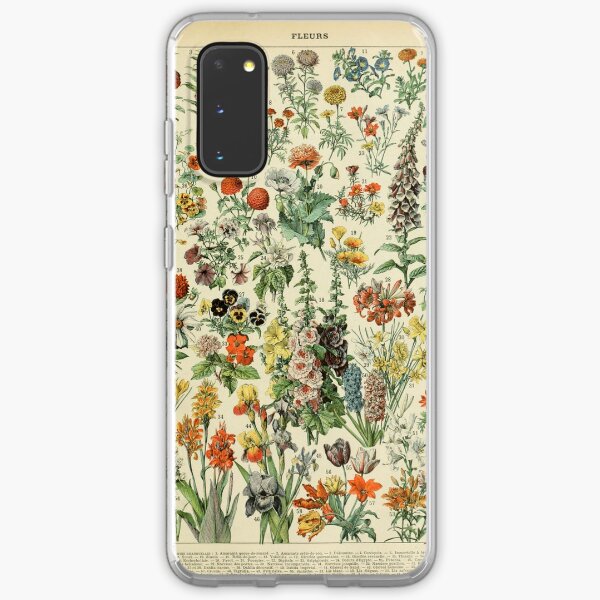 Adolphe Millot Fleurs A Samsung Galaxy Soft Case