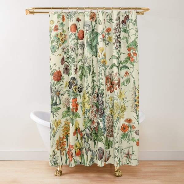 vintage shower curtains