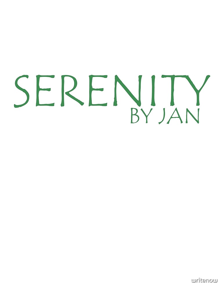 serenity by jan label