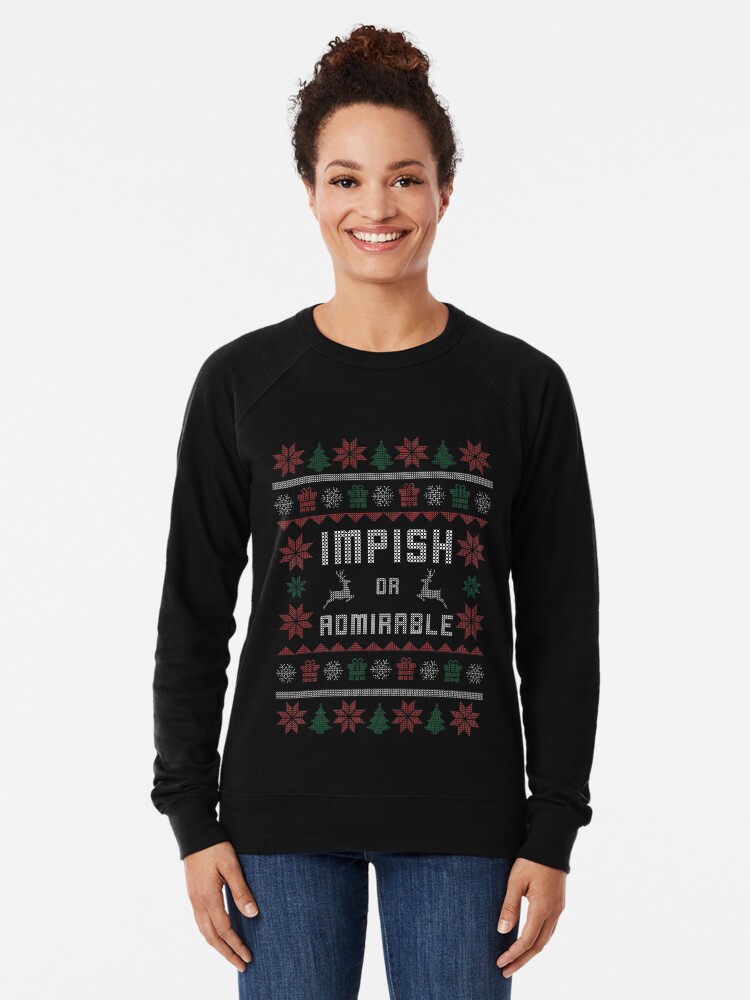 Thumbnail 2 von 5, Leichter Pullover, Schelmisch oder bewundernswert? designt und verkauft von ninaaathomas.