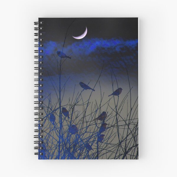 Aperçu de l'œuvre Nightmist In Blue créée et vendue par Zoe Marlowe.