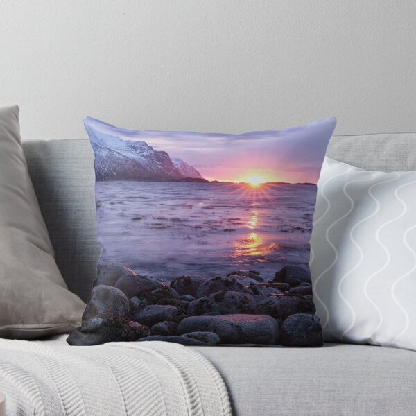 Item preview, Rocky Lofoten Sunset designed and sold by Kristin Repsher.