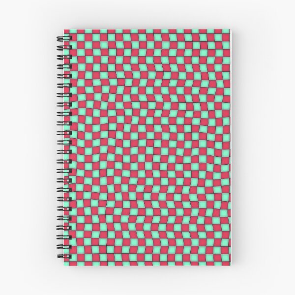 Item preview, Blue and Red Wavy Checkered Pattern designed and sold by Damon389489.