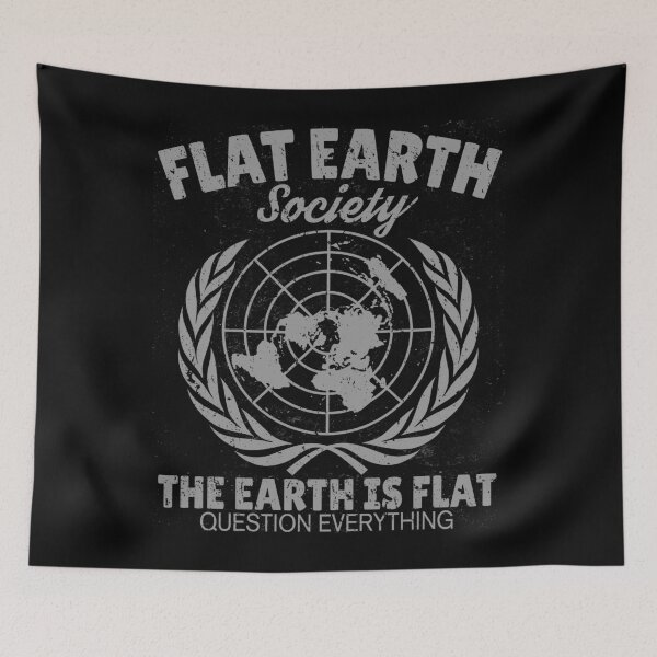 Item preview, Flat Earth Society Retro Vintage Distressed Design designed and sold by JakeRhodes.